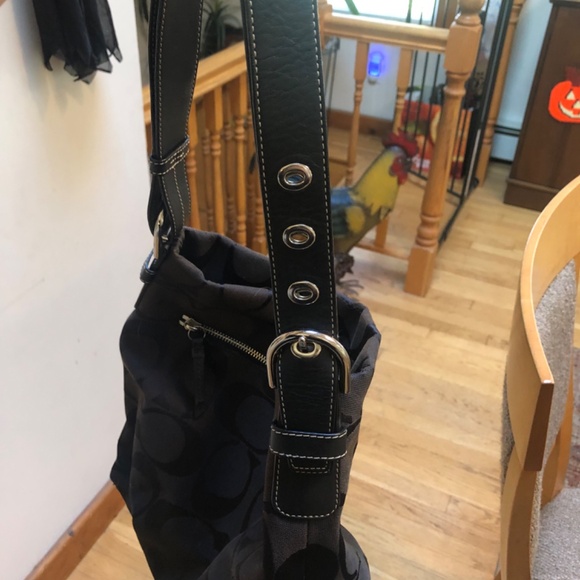 Coach Hobo Bag Y2K Early 2000s Classic Monogram - Picture 5 of 15